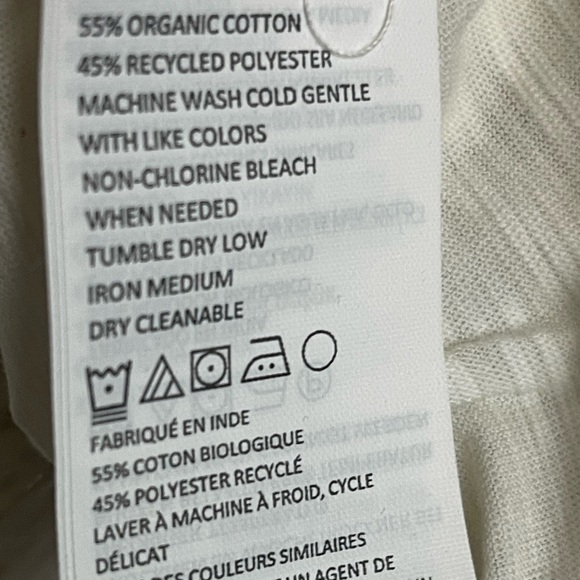 prAna Ocupas Popover Top in‎ Soft White Size S NWT - Picture 8 of 10